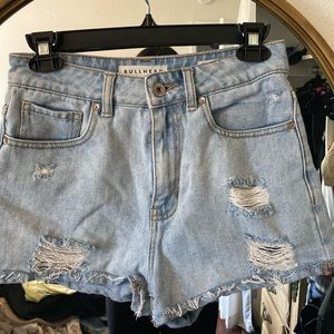 High waisted mom short